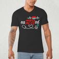 Earned It RN Nurse Graduation RN & LPN Nursing Men's V-Neck T-Shirt