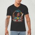 EdD Black Girls Doctor Of Education Graduation Black Women Men's V-Neck T-Shirt
