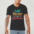 EdD Doctor Of Education Inspiring Doctorate Graduation Men's V-Neck T-Shirt