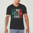 El Papa Mas Chingon Best Mexican Dad Men's V-Neck T-Shirt