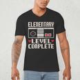 Elementary Level Complete Gamer Class Of 2025 Graduation Men's V-Neck T-Shirt