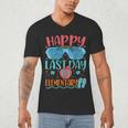 Elementary Teacher Student Graduation Last Day School Men's V-Neck T-Shirt