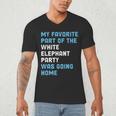 Elephant Party For Introvert Going Men's V-Neck T-Shirt