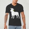 English Mastiff Graduation Dog Graduate Men's V-Neck T-Shirt