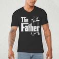The Father New Daddy Expecting Baby T-Shirt Men's V-Neck T-Shirt