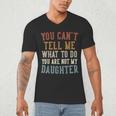 Father's Day Dad From Daughter Daddy Men's V-Neck T-Shirt