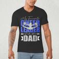 My Favorite Cheerleader Calls Me Dad Cheer Dad Fathers Day Men's V-Neck T-Shirt