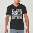 My Favorite Daughter Bought Me This Shirt Dad Father Men's V-Neck T-Shirt