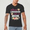 My Favorite Librarian Calls Me Mom Graduation Men's V-Neck T-Shirt