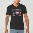 My Favorite People Call Me Pipi USA Flag Dad Father's Day For Men Men's V-Neck T-Shirt My Favorite People Call Me Pipi USA Flag Dad Father's Day For Men Men's V-Neck T-Shirt