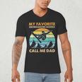 My Favorite Snowboarding Buddies Call Me Dad Snowboarder Men's V-Neck T-Shirt