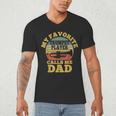 My Favorite Trumpet Player Calls Me Dad Father Vintage Men's V-Neck T-Shirt