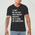 Field Hockey Mom And Dad Practice Game Men's V-Neck T-Shirt