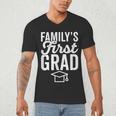 First In Family To Graduate College 2018 Graduation Men's V-Neck T-Shirt