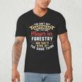 Forestry Major Student Shirt Graduation College Men's V-Neck T-Shirt