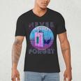 Never Forget Retro 80s 90s Nostalgia Men's V-Neck T-Shirt