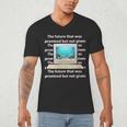Frutiger Aero Aesthetic Tech The Future That Was Promised Men's V-Neck T-Shirt