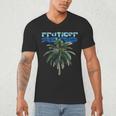 Frutiger Aero Palm Tree Y2k Aesthetic 2000s Trend Men's V-Neck T-Shirt
