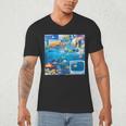Frutiger Aero Retro Vibes Y2K Retro Grunge Men's V-Neck T-Shirt Frutiger Aero Retro Vibes Y2K Retro Grunge Men's V-Neck T-Shirt