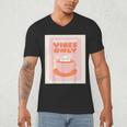 Fun Cool Cute Introvert Cat Character Quote Tea Cup For Men Women Men's V-Neck T-Shirt