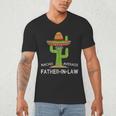 Fun Hilarious Dad-In-Law Humor Father-In-Law Men's V-Neck T-Shirt