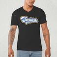 Funny Class Of 2022 Senior Graduate College Graduation Men's V-Neck T-Shirt