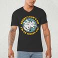 Funny Introvert Cat I Can't Go I'm An Inside Cat Homebody Men's V-Neck T-Shirt Funny Introvert Cat I Can't Go I'm An Inside Cat Homebody Men's V-Neck T-Shirt