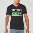 Future Engineer Loading Bar Cool Graduation Men's V-Neck T-Shirt