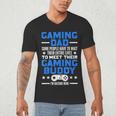 Gamer Video Games Gaming Dad Gaming Men's V-Neck T-Shirt Gamer Video Games Gaming Dad Gaming Men's V-Neck T-Shirt
