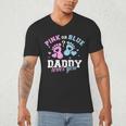 Gender Reveal Daddy Dad Men's V-Neck T-Shirt