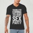 Gender Reveal Mum Dad Party Men's V-Neck T-Shirt