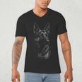 German Shepherd Dog Lover For Dog Mom Dad Men Women Men's V-Neck T-Shirt