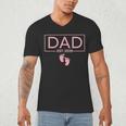 Girl Dad Est 2026 To Be First Time Girl Dad New Daddy Men's V-Neck T-Shirt