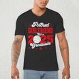 Girlfriend Of a 2025 Graduate Prom Graduation 25 VolleyBall Men's V-Neck T-Shirt