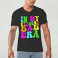In My Glowing Dad Era Groovy Colorful Bright Men's V-Neck T-Shirt In My Glowing Dad Era Groovy Colorful Bright Men's V-Neck T-Shirt
