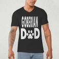 Goberian DAD Dog Owner Men Women Men's V-Neck T-Shirt