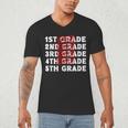 Goodbye 4th Grade Graduation Last Day School Hello 5th Grade Men's V-Neck T-Shirt