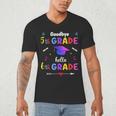 Goodbye 5th Grade Graduation Class Of 2023 Hello 6th Grade Men's V-Neck T-Shirt