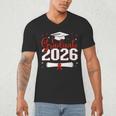 Graduate 2026 For Class Of 2026 Graduation Men's V-Neck T-Shirt