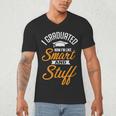 I Graduated Now I'm Smart Graduation Graduation Men's V-Neck T-Shirt