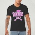 Graduation 2026 Senior 2026 Class Of 2026 Coquette Pink Girl Men's V-Neck T-Shirt