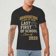 Graduation Class Of 2026 My Last First Day Of School Senior Men's V-Neck T-Shirt
