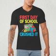 Graduation First Day Of School Crushed It Men's V-Neck T-Shirt