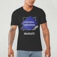 Graduation Graduated Electrical Engineering Degree Student Men's V-Neck T-Shirt