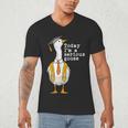 Graduation Senior Silly Goose Today Im A Serious Goose Men's V-Neck T-Shirt