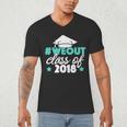 Graduation Shirt We Out Class Of 2018 Graduation Tee Men's V-Neck T-Shirt