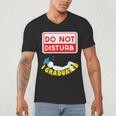 Graduation Shirt High School And College Sleepy Graduates Men's V-Neck T-Shirt
