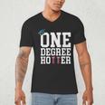 Graduation Shirts 2021 2022 One Degree Hotter Graduate Men's V-Neck T-Shirt