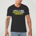 Graduation Student Grad School Class Senior Cute Men's V-Neck T-Shirt