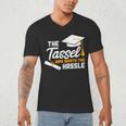 GraduationShirt Tassel Was Worth The Hassle Tee Men's V-Neck T-Shirt
